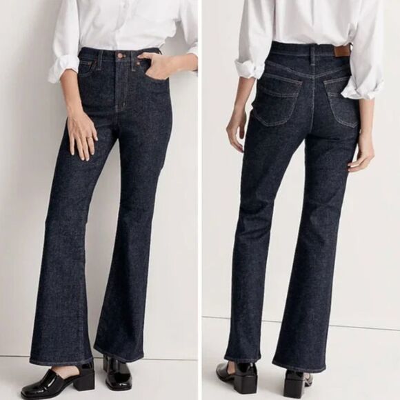 NEW Madewell The‎ Perfect Vintage Flare Jean in Wrenford Wash, 26 - Picture 1 of 16